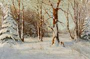 Walter Moras Winter oil painting reproduction